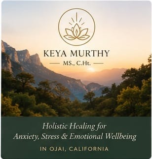 Reiki healing practice in Ojai California offering stress and anxiety relief sessions